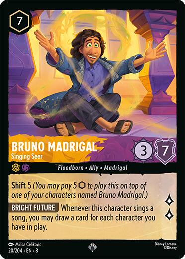 Bruno Madrigal - Singing Seer (20/204) [Reign of Jafar] | Good Games Adelaide SA