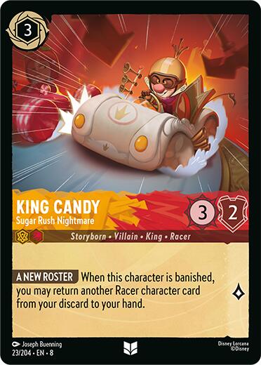 King Candy - Sugar Rush Nightmare (23/204) [Reign of Jafar] | Good Games Adelaide SA