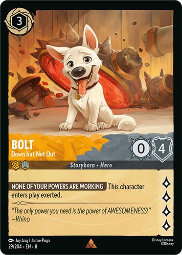 Bolt - Down but Not Out (29/204) [Reign of Jafar] | Good Games Adelaide SA