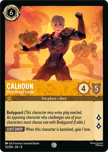 Calhoun - Hard-Nosed Leader (32/204) [Reign of Jafar] | Good Games Adelaide SA