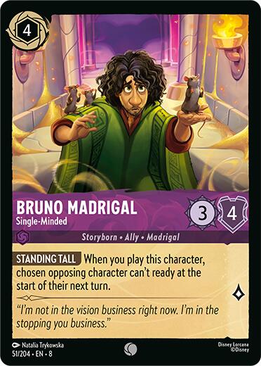 Bruno Madrigal - Single-Minded (51/204) [Reign of Jafar] | Good Games Adelaide SA