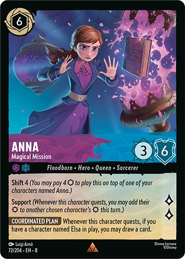 Anna - Magical Mission (72/204) [Reign of Jafar] | Good Games Adelaide SA