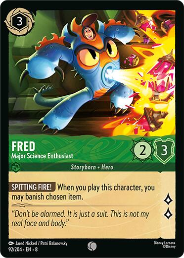 Fred - Major Science Enthusiast (92/204) [Reign of Jafar] | Good Games Adelaide SA
