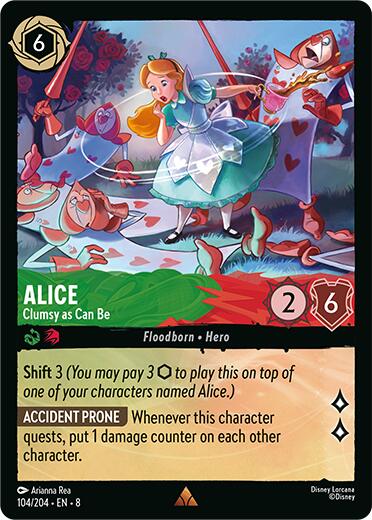 Alice - Clumsy as Can Be (104/204) [Reign of Jafar] | Good Games Adelaide SA