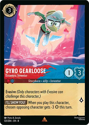Gyro Gearloose - Eccentric Inventor (123/204) [Reign of Jafar] | Good Games Adelaide SA