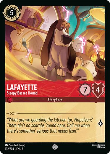 Lafayette - Sleepy Basset Hound (132/204) [Reign of Jafar] | Good Games Adelaide SA