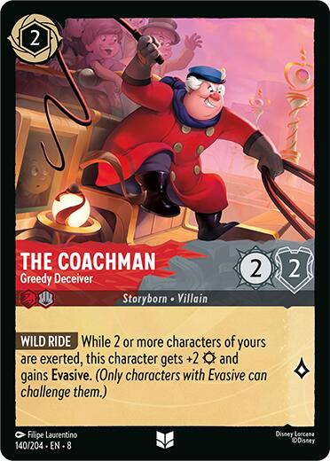 The Coachman - Greedy Deceiver (140/204) [Reign of Jafar] | Good Games Adelaide SA