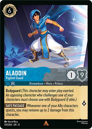 Aladdin - Vigilant Guard (170/204) [Reign of Jafar] | Good Games Adelaide SA