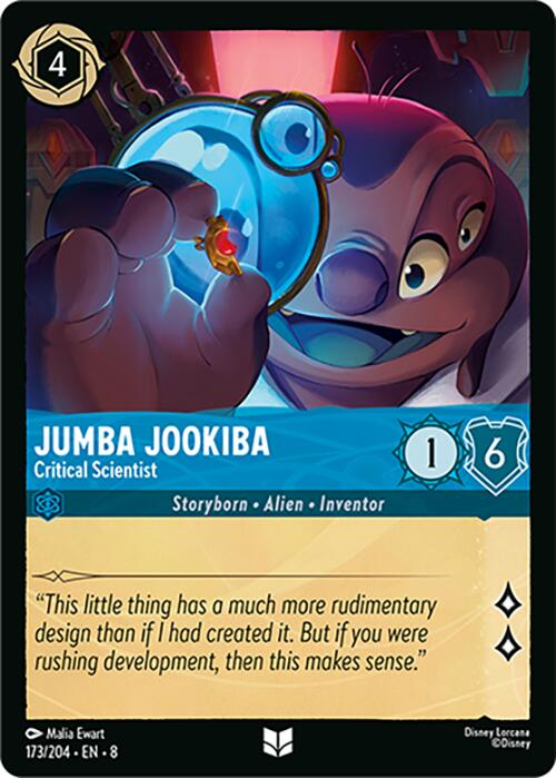 Jumba Jookiba - Critical Scientist (173/204) [Reign of Jafar] | Good Games Adelaide SA