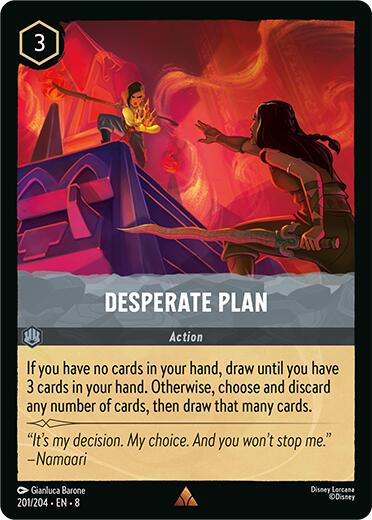 Desperate Plan (201/204) [Reign of Jafar] | Good Games Adelaide SA