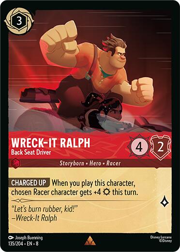 Wreck-It Ralph - Back Seat Driver (135/204) [Reign of Jafar] | Good Games Adelaide SA