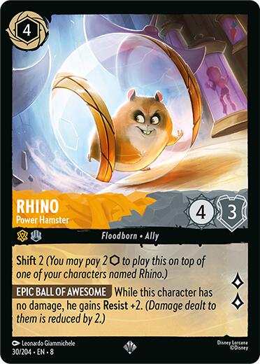 Rhino - Power Hamster (30/204) [Reign of Jafar] | Good Games Adelaide SA