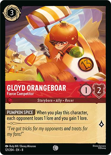 Gloyd Orangeboar - Fierce Competitor (121/204) [Reign of Jafar] | Good Games Adelaide SA
