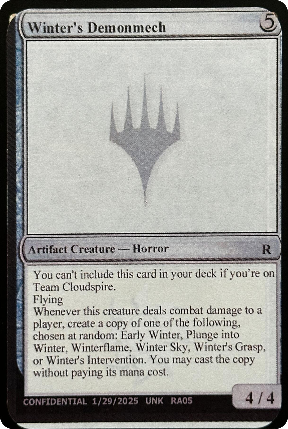 Winter's Demonmech [Unknown Event] | Good Games Adelaide SA