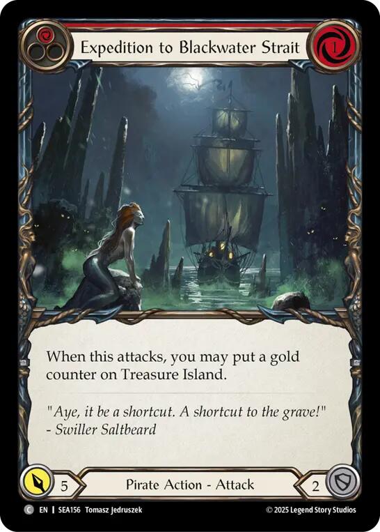 Expedition to Blackwater Strait [SEA156] (High Seas)  Rainbow Foil | Good Games Adelaide SA