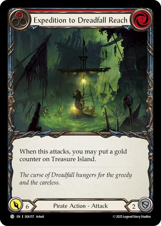 Expedition to Dreadfall Reach [SEA157] (High Seas)  Rainbow Foil | Good Games Adelaide SA