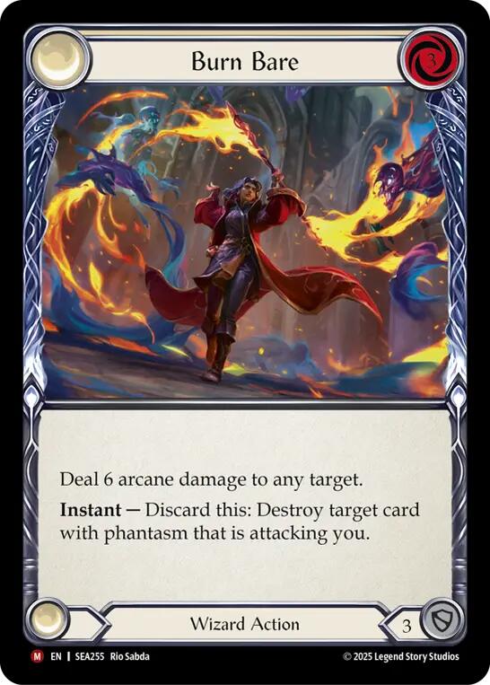 Burn Bare [SEA255] (High Seas)  Rainbow Foil | Good Games Adelaide SA