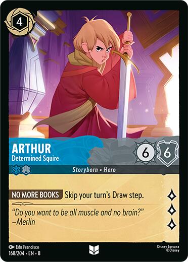Arthur - Determined Squire (168/204) [Reign of Jafar] | Good Games Adelaide SA