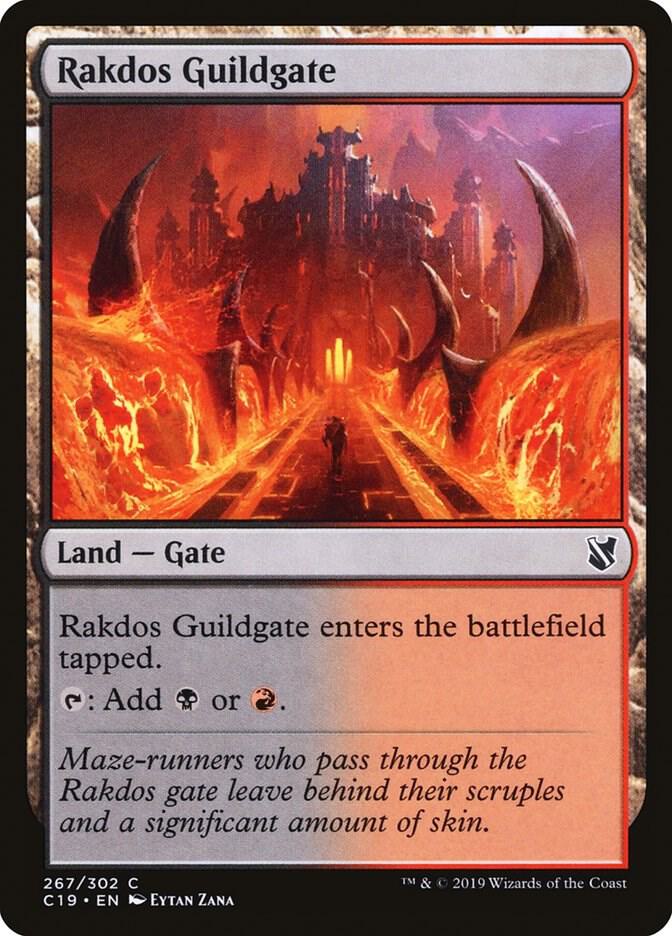 Rakdos Guildgate 267 (Commander 2019)  | Good Games Adelaide SA