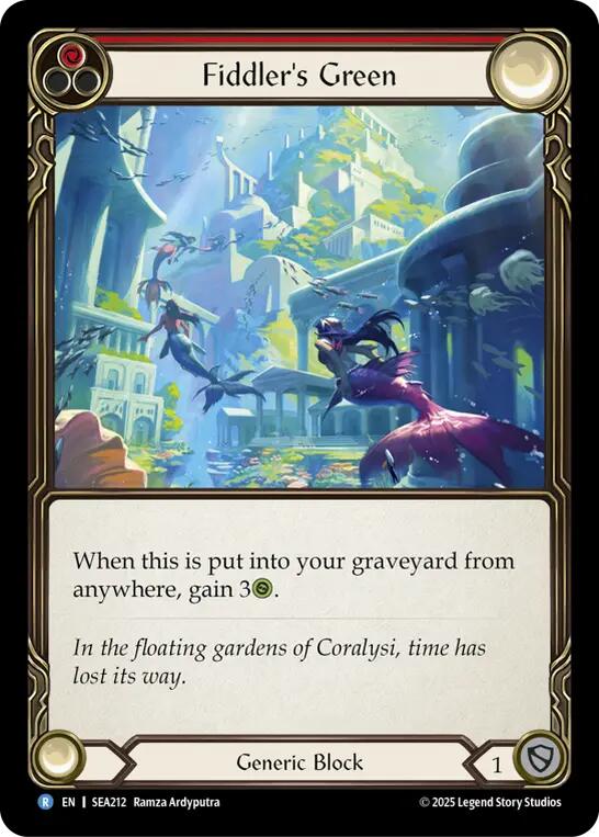 Fiddler's Green (Red) [SEA212] (High Seas) | Good Games Adelaide SA