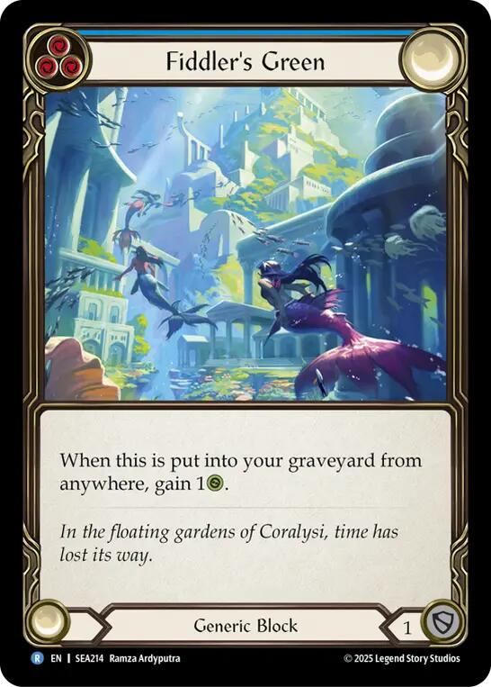 Fiddler's Green (Blue) [SEA214] (High Seas) | Good Games Adelaide SA