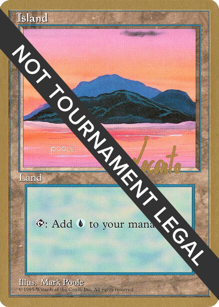 Island C 1996 Michael Loconto 4ED  (World Championship Decks)  | Good Games Adelaide SA