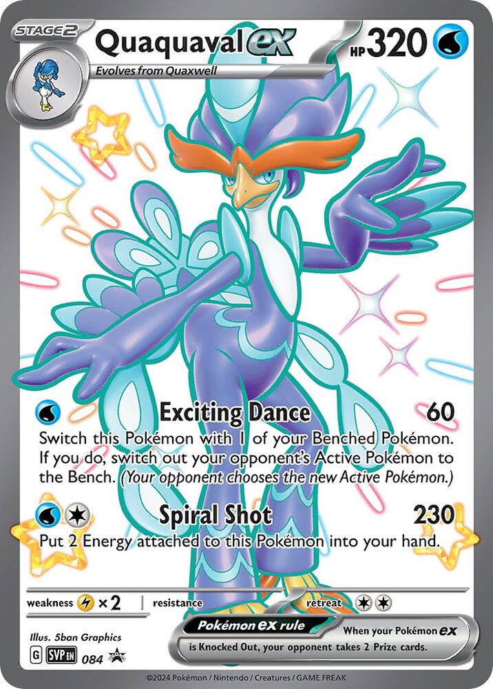 Quaquaval ex 084 (SV: Scarlet & Violet Promo Cards)  - Holofoil | Good Games Adelaide SA