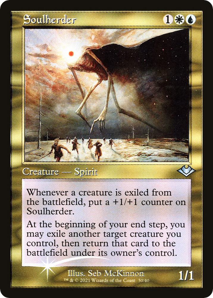 Soulherder 30 (Modern Horizons)  - Retro Foil | Good Games Adelaide SA