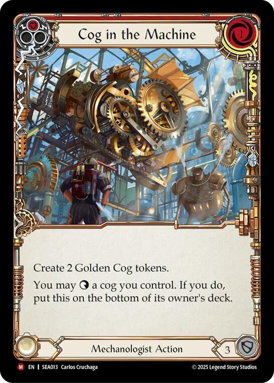 Cog in the Machine [SEA013] (High Seas)  Rainbow Foil | Good Games Adelaide SA