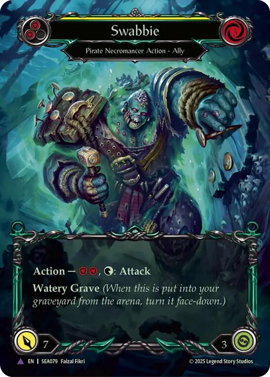 Swabbie (Marvel) [SEA079] (High Seas)  Cold Foil | Good Games Adelaide SA