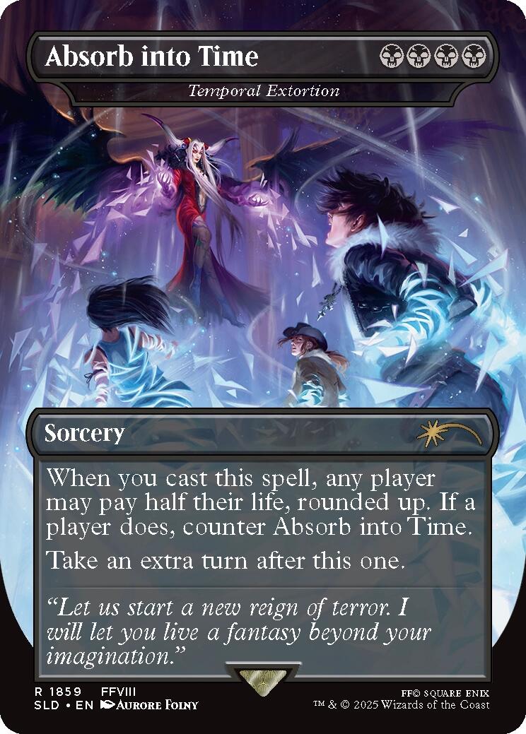 Absorb into Time - Temporal Extortion [Secret Lair Drop Series] | Good Games Adelaide SA