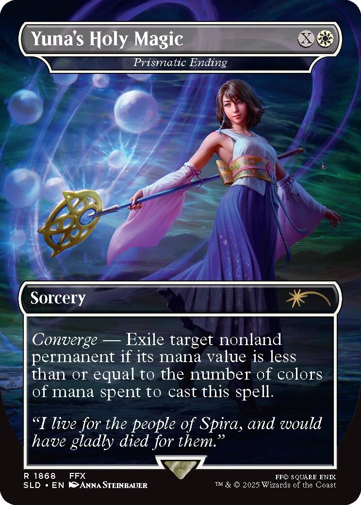 Yuna's Holy Magic - Prismatic Ending [Secret Lair Drop Series] | Good Games Adelaide SA