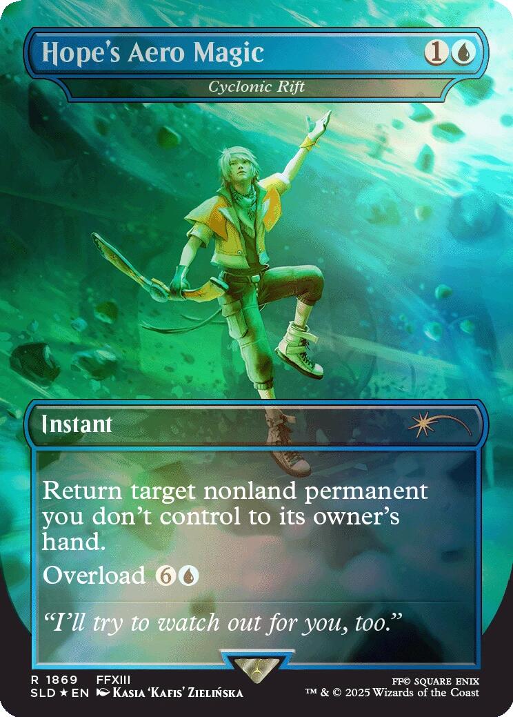 Hope's Aero Magic - Cyclonic Rift (Rainbow Foil) [Secret Lair Drop Series] | Good Games Adelaide SA