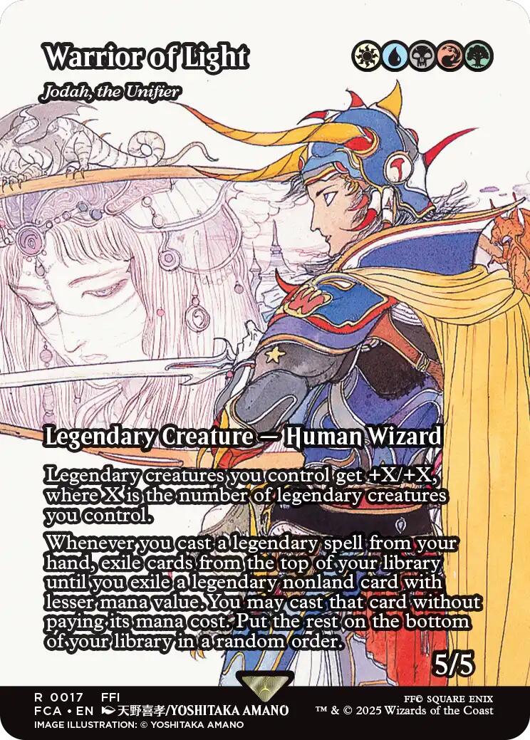 Warrior of Light - Jodah, the Unifier (Showcase) [FINAL FANTASY : Through the Ages] | Good Games Adelaide SA