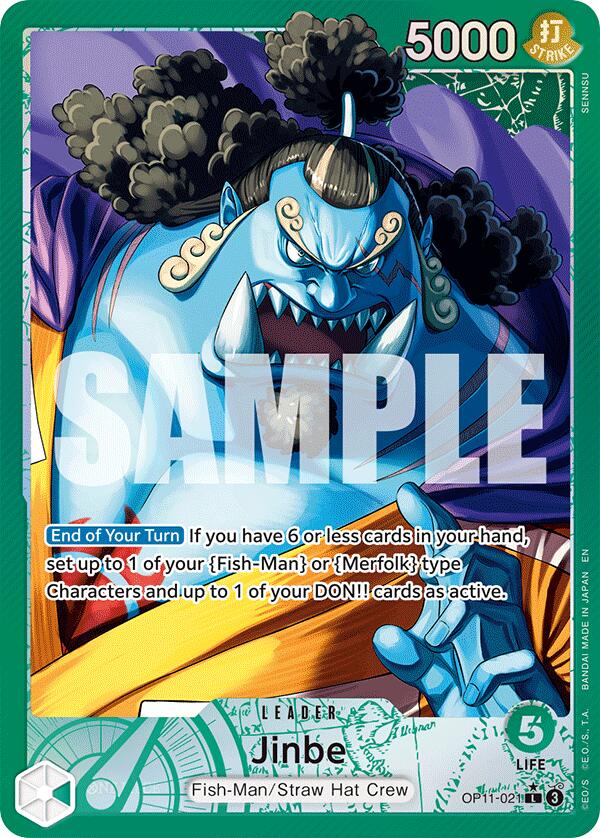 Jinbe (021) (Alternate Art) [A Fist of Divine Speed] | Good Games Adelaide SA