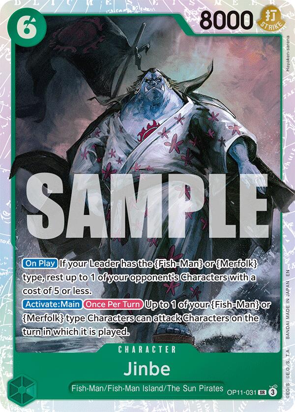 Jinbe (031) [A Fist of Divine Speed] | Good Games Adelaide SA