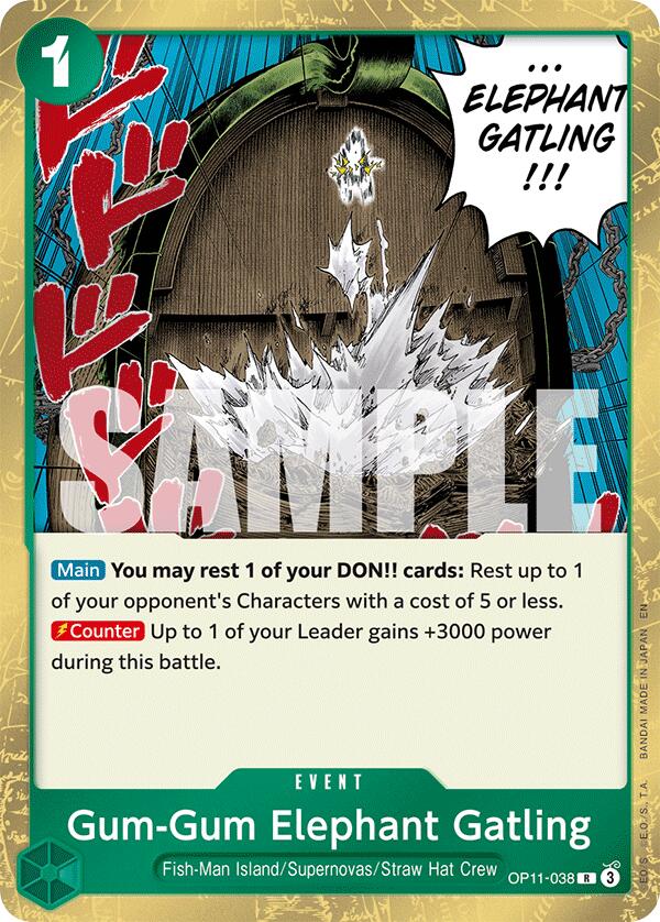 Gum-Gum Elephant Gatling [A Fist of Divine Speed] | Good Games Adelaide SA
