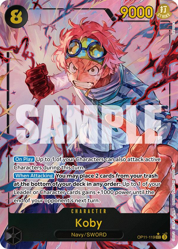 Koby (119) (Alternate Art) [A Fist of Divine Speed] | Good Games Adelaide SA