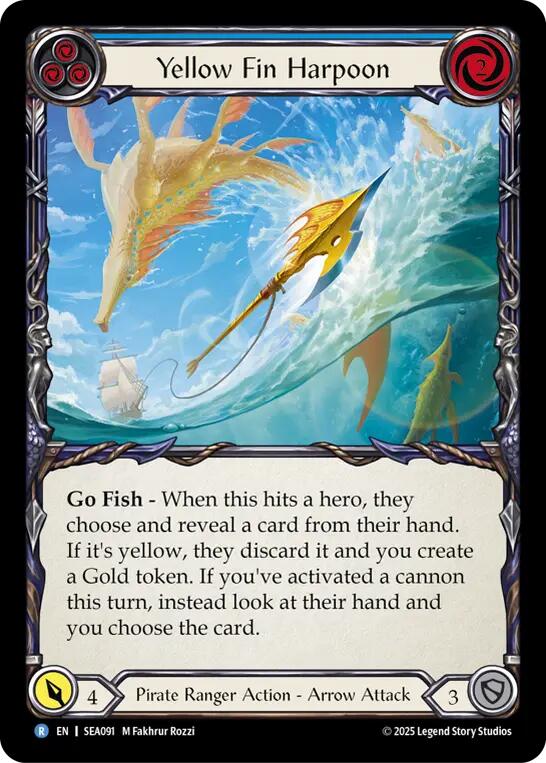 Yellow Fin Harpoon [SEA091] (High Seas) | Good Games Adelaide SA