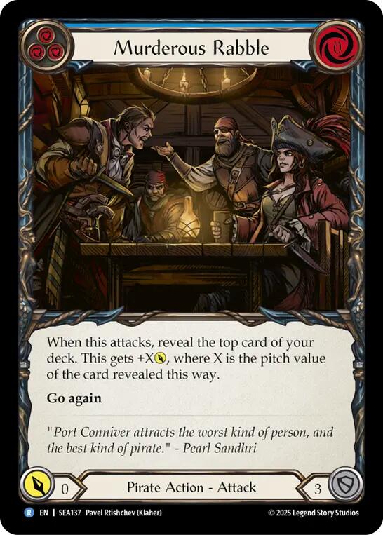 Murderous Rabble [SEA137] (High Seas)  Rainbow Foil | Good Games Adelaide SA