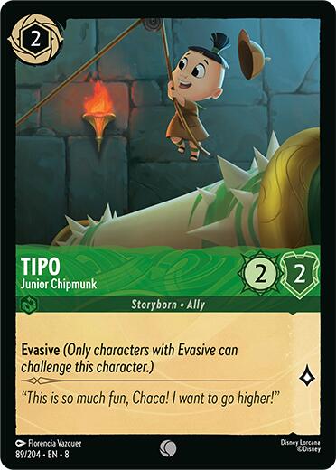Tipo - Junior Chipmunk (89/204) [Reign of Jafar] | Good Games Adelaide SA