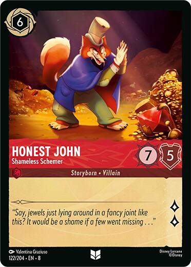 Honest John - Shameless Schemer (122/204) [Reign of Jafar] | Good Games Adelaide SA