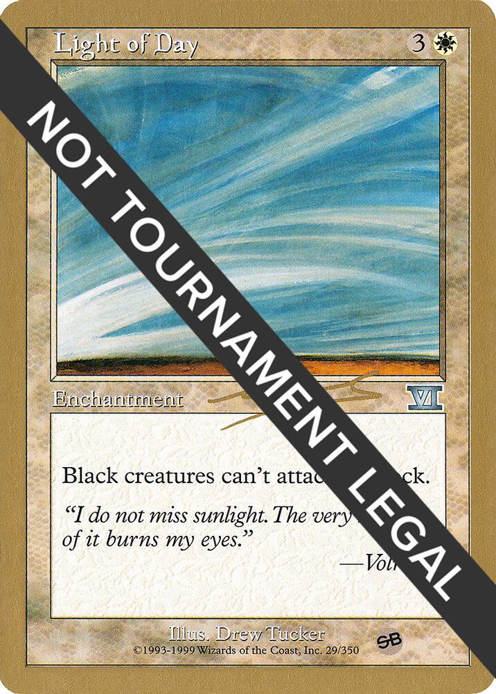 Light of Day 2000 Nicolas Labarre 6ED SB nl29sb/117 (World Championship Decks)  | Good Games Adelaide SA