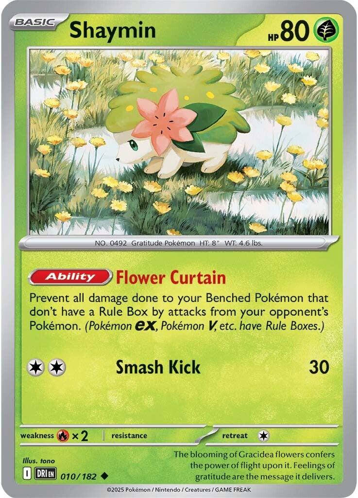Shaymin (010/182) [Scarlet & Violet: Destined Rivals] | Good Games Adelaide SA