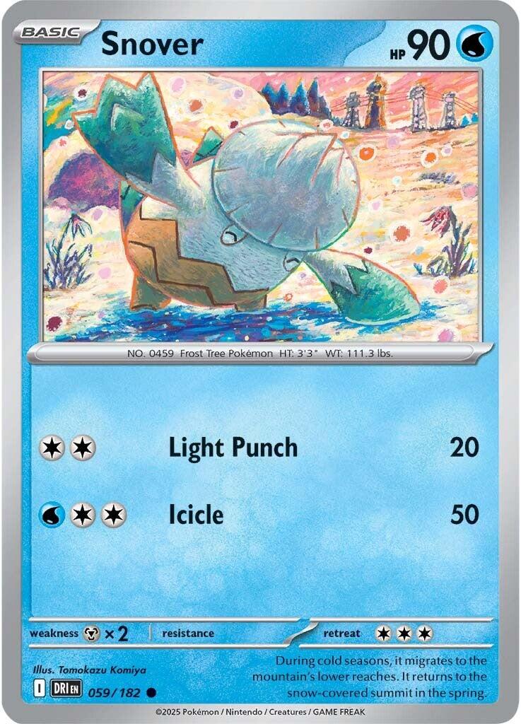 Snover (059/182) [Scarlet & Violet: Destined Rivals] | Good Games Adelaide SA