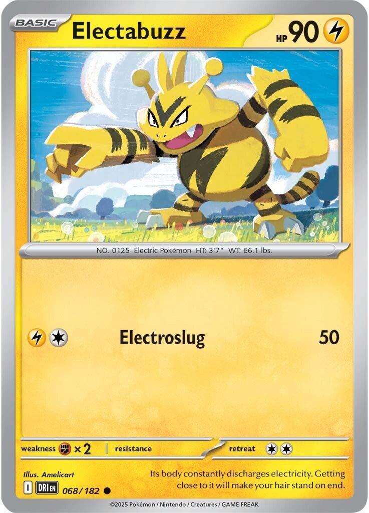 Electabuzz (068/182) [Scarlet & Violet: Destined Rivals] | Good Games Adelaide SA