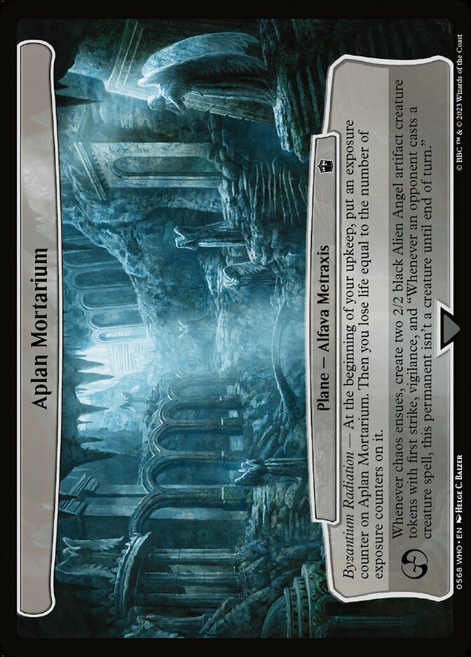 Aplan Mortarium 568 (Planechase: Universes Beyond: Doctor Who)  | Good Games Adelaide SA