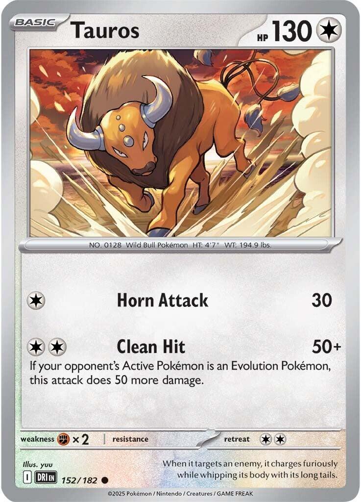 Tauros (152/182) [Scarlet & Violet: Destined Rivals] | Good Games Adelaide SA