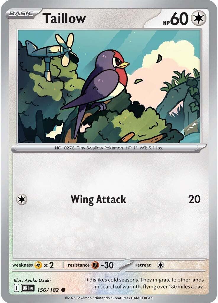 Taillow (156/182) [Scarlet & Violet: Destined Rivals] | Good Games Adelaide SA