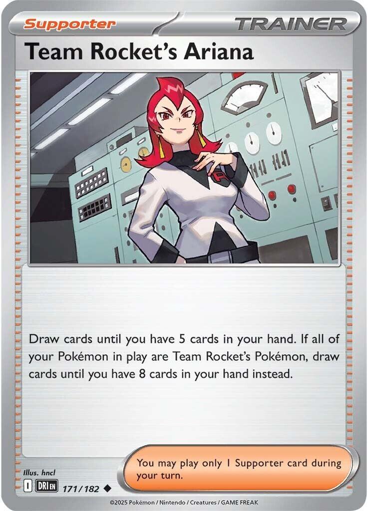Team Rocket's Ariana (171/182) [Scarlet & Violet: Destined Rivals] | Good Games Adelaide SA